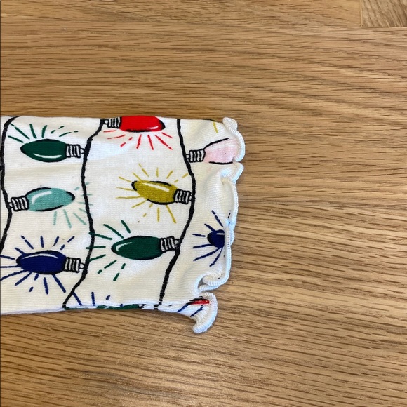 Hanna Andersson Girl’s Holiday Print Rib Dress - Picture 4 of 5